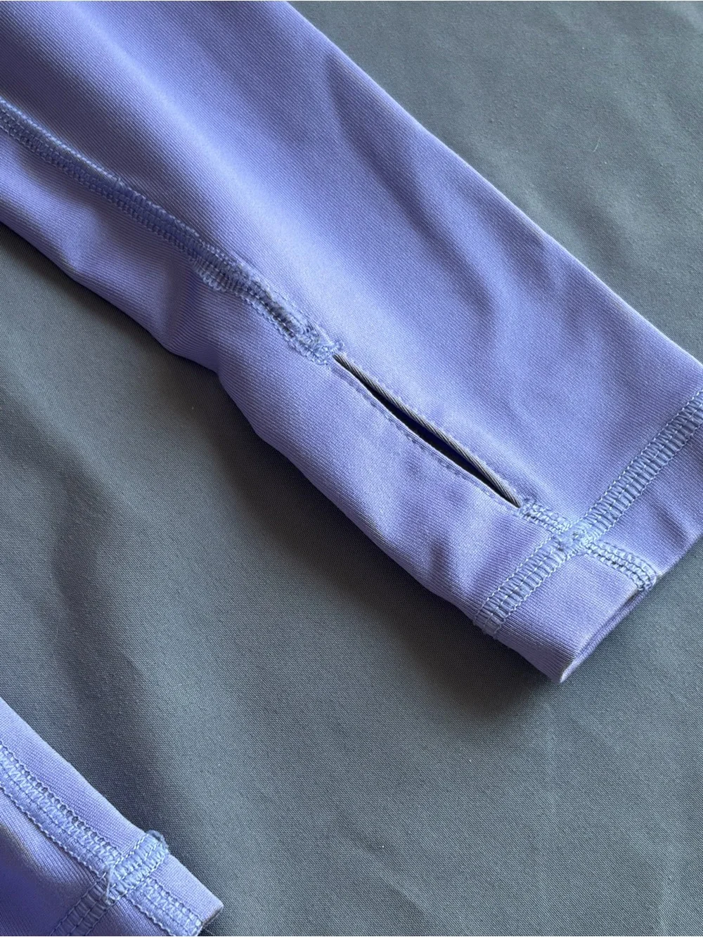 Women’s Lavender Nike Pro Long Sleeve Half Zip Performance Top S